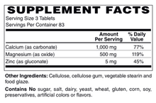 Calcium Magnesium with Zinc