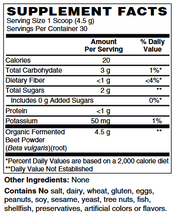 Fermented Whole Food Organic Beets