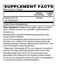 CoEnzyme Q-10 100 mg Softgels