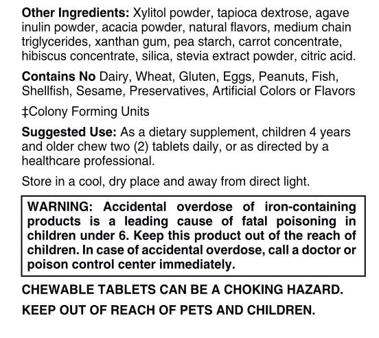 Chewable Kid's Multi with Acidophilus / Natural Grape Flavor