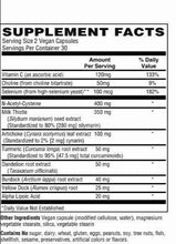 Liver Support and Detox Vegetarian Capsules