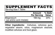 Magnesium 100 mg (Amino Acid Chelated)
