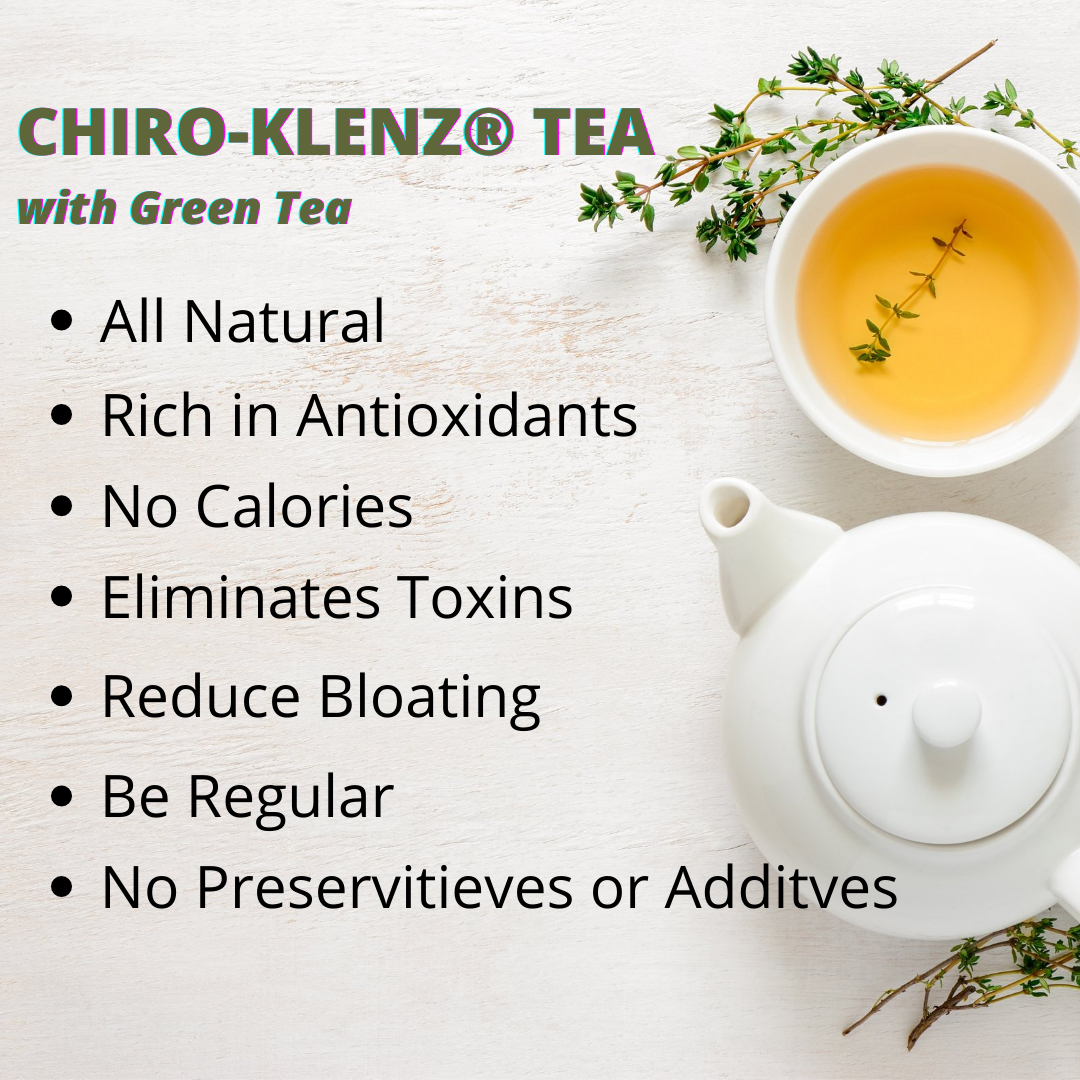 Chiro-Klenz® and Green Tea - colon detox diet tea - edom