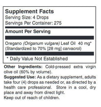 Oregano Oil (wild mediterranean) 1 Fl. Oz.