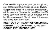 Bilberry Extract Plus 60 mg European Standardized