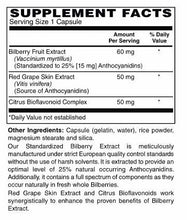 Bilberry Extract Plus 60 mg European Standardized