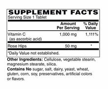 Vitamin C-1000 with Rose Hips Tablets
