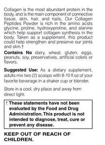 Collagen Peptides Powder, Chocolate