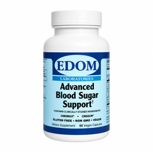 Edom Laboratories all natural Edom Laboratories Advanced Blood Sugar Support – 60 Vegan Capsules with Chromax, CinSulin & Alpha Lipoic Acid, Gluten Free, Non-GMO, Vegan