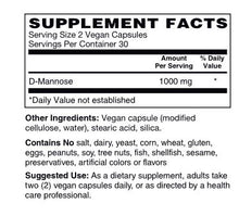 D-Mannose 1,000 mg