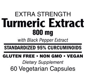 EXTRA STRENGTH Turmeric Extract  800mg