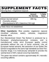 Green Tea Extract 300mg Capsules