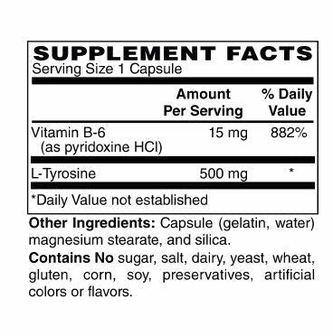 L-Tyrosine 500 mg Capsules