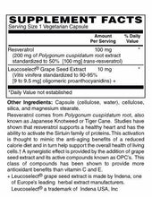 Resveratrol Plus 100 mg Vegetarian Capsules