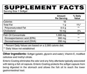 Super Omega-3 Enteric Coated Softgels