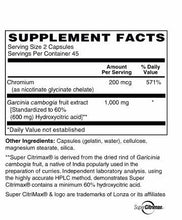 Super CitriMax™ Capsules (Garcinia Cambogia)