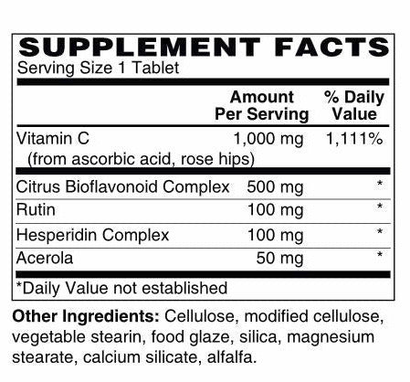 Ultra Complex C-1000 mg Tablets