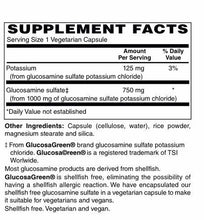 Glucosamine Sulfate 750 mg Shellfish Free Vegetarian Capsules