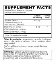 EXTRA STRENGTH Turmeric Extract  800mg
