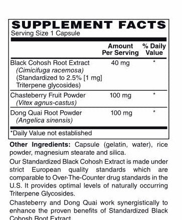 Black Cohosh Extract Plus - European Standardized