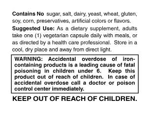 Easy Iron 25 Mg Vegetarian Capsule