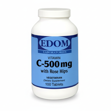 High-resolution Vitamin C 500 mg with Rose Hips bottle