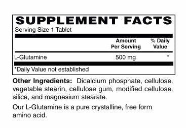 L-Glutamine 500 mg Tablets