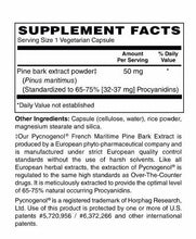 Pycnogenol® 50mg Vegetarian Capsules