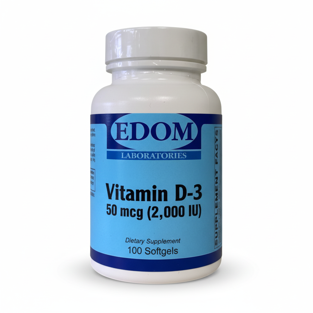 Vitamin D-3 2,000 IU bottle