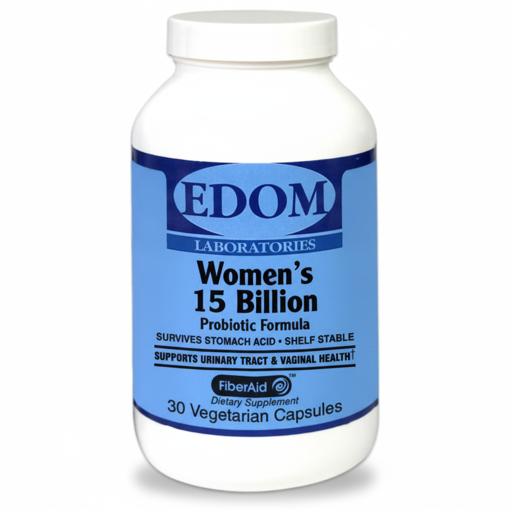 Women’s 15 Billion Probiotic Formula This formula features the 5 most dominant species of microorganisms (Lactobacilli) which nourish and support vaginal health and the urinary tract, as well as 3 strains of Bifidobacterium.