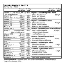 Women's Whole Food Organic Multi Tablets