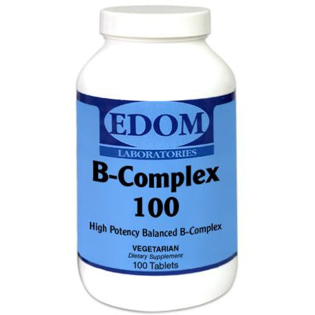 B‑Complex 100 mg Vegetarian Tablets | Energy, Metabolism & Nervous ...