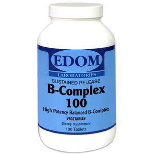 Sustained Release B-Complex slowly releases the B Complex nutrients throughout the day. B-Vitamins are vital to our lives. Their functions cover a wide spectrum which include aiding in blood cell formation, normal functioning of the nervous system, carbohydrate, protein and fat metabolism, energy production and helping combat the impact of stress