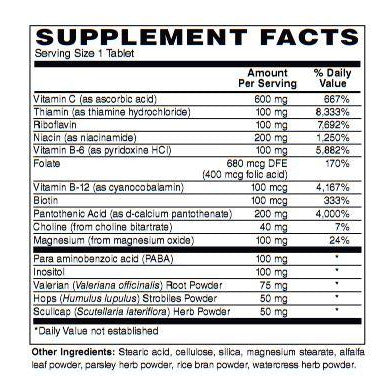 Super Stress Complex Tablets Sustained Release
