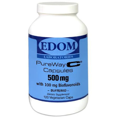 Vitamin C 500 mg w/ 100 mg Bioflavonoid Capsules from PureWay-C