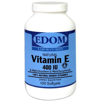 Vitamin E-400 (mixed tocopherols) Softgels