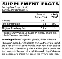 Elderberry Syrup 6400 mg (ORG)