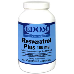 Resveratrol Plus 100 mg Vegetarian Capsules