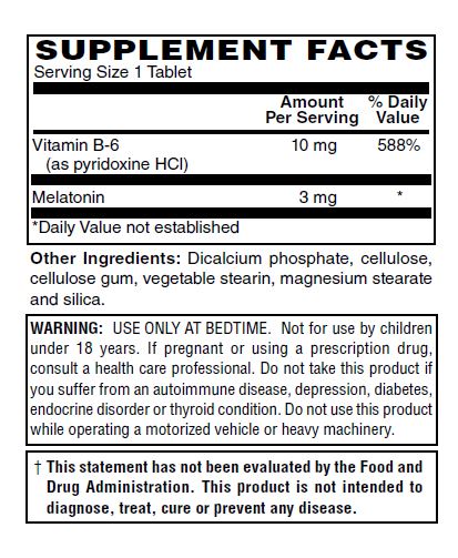 Melatonin 3 mg
