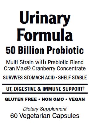 Urinary Formula 50 Billion Probiotic
